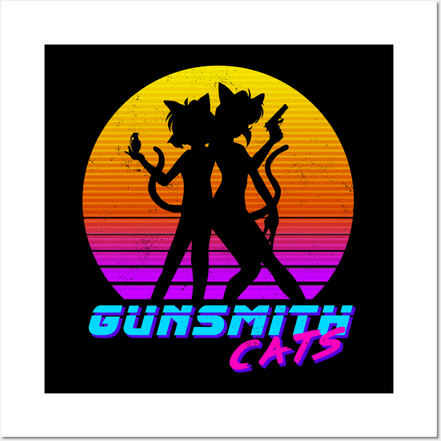 Neon Gunsmiths Wall Art by CCDesign